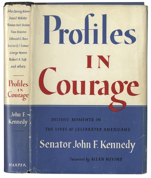 John F. Kennedy Signed ''Profiles in Courage'' -- With PSA/DNA COA